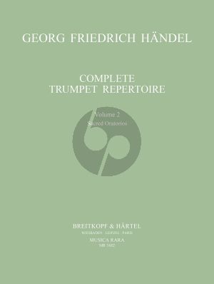 Handel Complete Trumpet Repertoire Vol. 2 The Sacred Oratorios