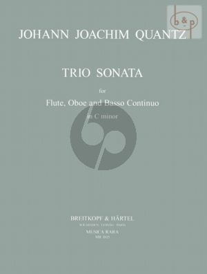 Trio Sonata c-minor for Flute, Oboe and Bc