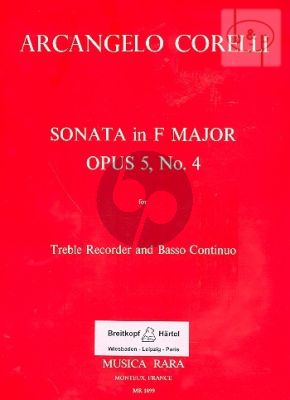 Sonata F-major Op.5 No.4