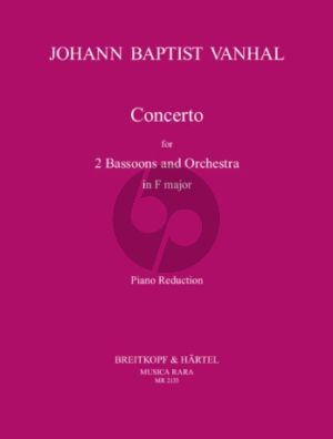 Vanhal Concerto F-major (2 Bassoons) (Voxman)