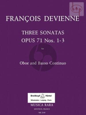 3 Sonatas Op.71