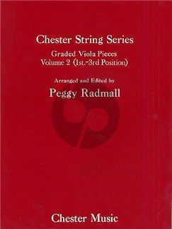 Album Chester String Series Vol.2 Graded Viola Pieces 1st to 3rd Position arr. by Peggy Radmall