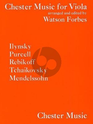 Chester Music for Viola Viola and Piano (Watson Forbes)