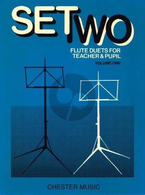 Set two Flute Duets for Teacher and Pupil Vol.1