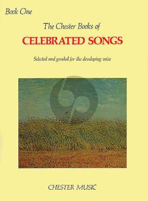 Chester Book of Celebrated Songs Vol.1