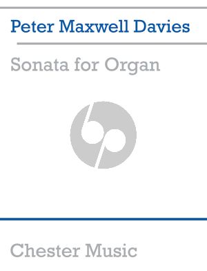Maxwell Davies Sonata for Organ