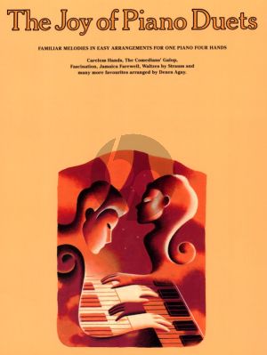Album Joy of Piano Duets Piano 4 Hands (Familiar Melodies in Easy Arrangements) (Agay)