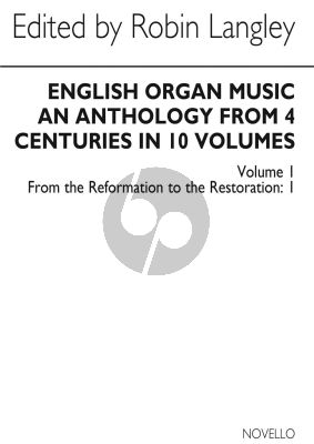 Anthology of English Organ Music Vol. 1 (edited by Robin Langley)