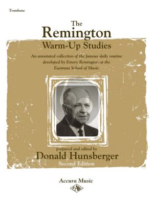 Hunsberger The Remington Warm Up Studies for Trombone 2nd Edition