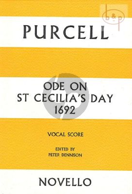 Ode on St Cecilia's Day 1692 (SAATBB Soli, SSAATB Chorus & Instr.)