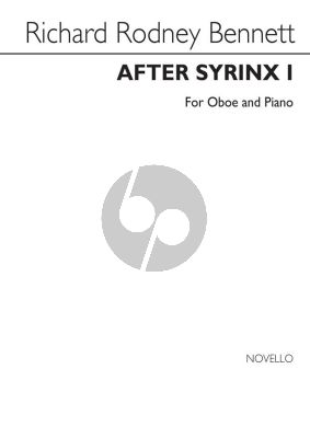 Bennett After Syrinx I Oboe and Piano (1982)