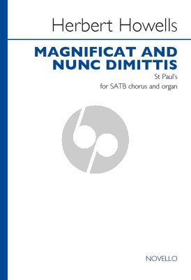 Magnificat and Nunc Dimittis St.Pauls SATB-Organ
