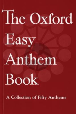 Oxford Easy Anthem book SATB-Organ
