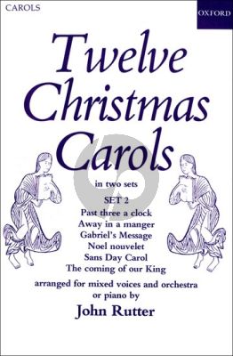 Rutter 12 Christmas Carols Set 2 (SATB and Piano)