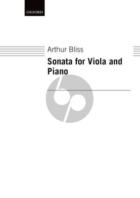 Bliss Sonata Viola-Piano