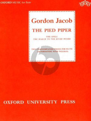 Jacob The Pied Piper for Solo Flute (alternating with Piccolo) (Advanced Level)