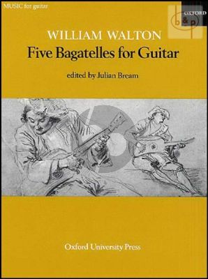 Walton 5 Bagatelles for Guitar (edited by Julian Bream)