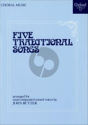 Rutter 5 Traditional Songs SATBarB