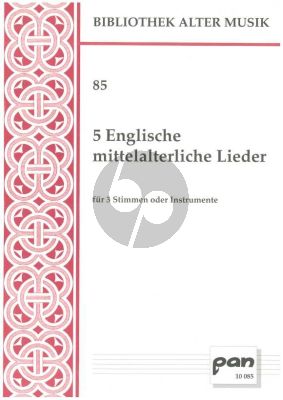 5 Englische Mittelalterliche Tanze