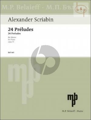 24 Preludes Op.11 Klavier