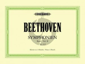 Beethoven Symphonien Vol.2 (No.6-9) Klavier 4 Hd. (Hugo Ulrich) (Peters)
