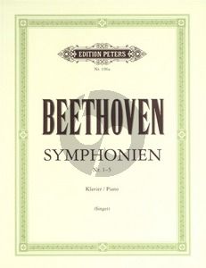 Beethoven Symphonien Vol.1 (No.1-5) Piano solo (Otto Singer)