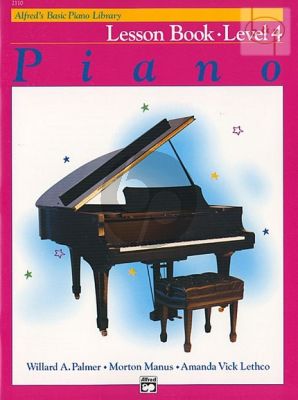 Alfred Basic Piano Lesson Book Level 4 Piano
