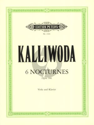 Kalliwoda 6 Nocturnes Op.186 Viola - Klavier