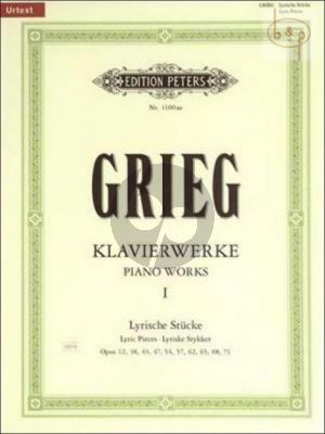 Klavierwerke 1 Lyrische Stucke (Op.12 - 38 - 43 - 47 - 54 - 57 - 62 - 65 - 68 und Op.71)