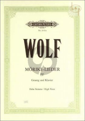 Morike Lieder Vol.4