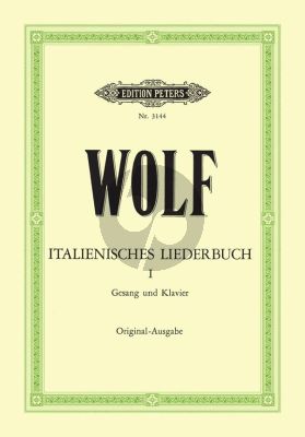 Wolf Italienisches Liederbuch vol.1 (nach Heyse) (Original-Ausgabe) (Medium-High)