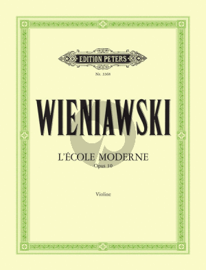 Wieniawski Ecole Moderne Op.10 (Etudes-Caprices) (Sitt)