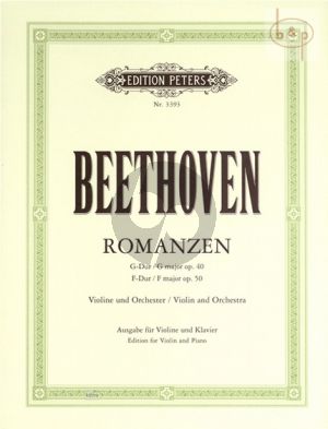 2 Romanzen G-dur Op. 40 / F-dur Op. 50 Violine und Klavier