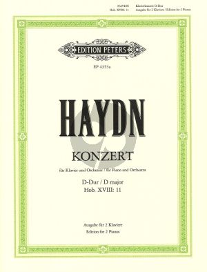 Joseph Haydn Konzert D dur 2 Klaviere (Hinze-Reinh)