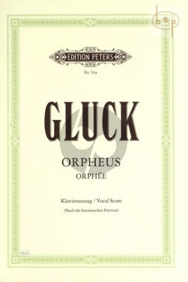 Orpheus ed Euredice (French Version of 1774) (Vocal Score)