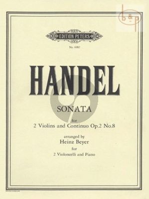 Sonate g-minor Op.2 No.8 HWV 392 (2 Vc.-Bc)