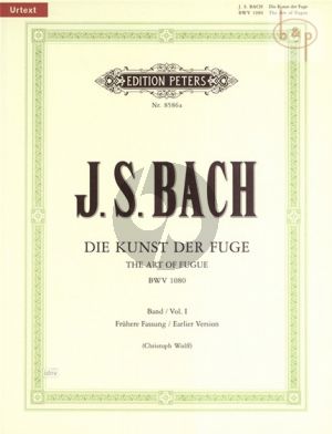 Kunst der Fugue d-moll BWV 1080