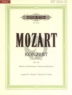 Konzert F-dur KV 459 Klavier-Orch. 2 Klaviere