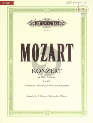 Konzert A-dur KV 488 (Piano-Orch.) (piano red.) (with Cadenza by Mozart)