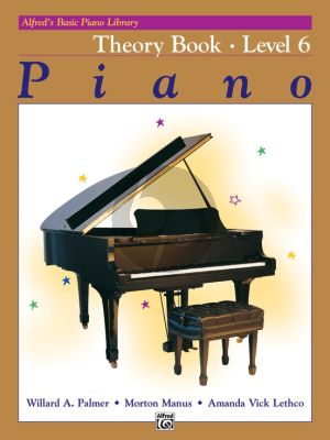Alfred Basic Piano Theory Book Level 6