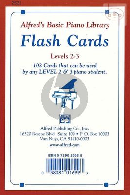 Flash Cards Levels 2 - 3