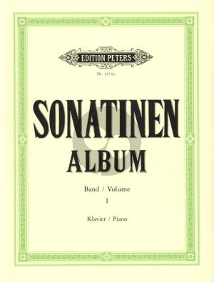 Album Sonatinen Album Vol.1 Klavier (Kohler/Ruthardt) (Peters)