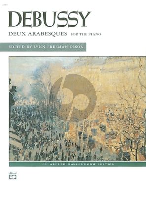 Debussy 2 Arabesques for the Piano (Late Intermediate) (ed. Lynn Freeman Olson)