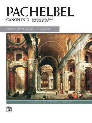 Pachelbel Canon in D Piano solo (transcr. by Willard A. Palmer)