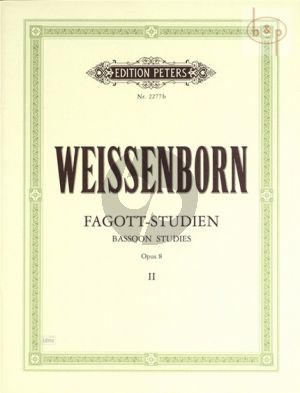 Studien Op.8 Vol.2 fur Fagott