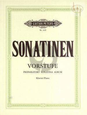 Sonatinen Vorstufe Klavier (Schafer/Ruthardt) (Peters)