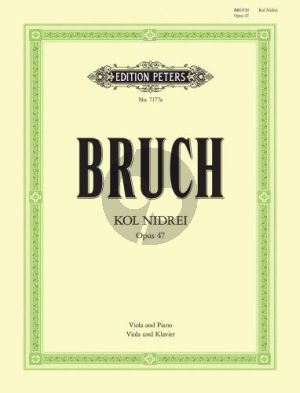 Bruch Kol Nidrei Op.47 Viola-Piano (edited by Robin de Smet)