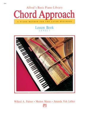 Chord Approach Lesson Book Level 1 Piano