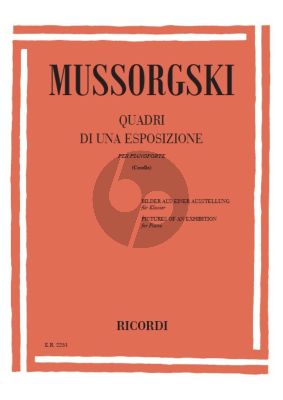 Mussorgsky Pictures of an Exhibition Piano solo