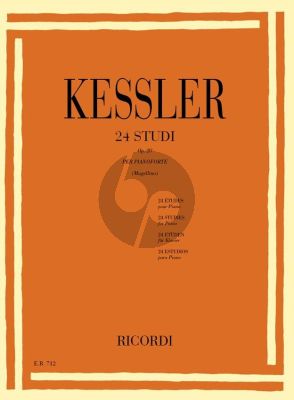 Kessler 24 Studies Op. 20 Piano (Bruno Mugellini)